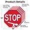 Signmission Stop, 10 inch X 10 inch, Aluminum Metal Signs, 5PK OC-A-5Pack-10-235 - alternate 6