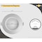 Goodlite LED Regress Round - Recessed Fixture, RS4/15W-IC/20W-NIC/RD/LED/5CCT 2000/1400 Lumen, 20/15W G-98522 - alternate 8