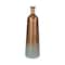 Homeroots 28" Copper And Teal Abstract Tapered Metal Floor Vase 571653 - alternate 6