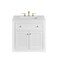 James Martin Vanities Chicago 30 in. Single Vanity, Glossy White, w/ 3 CM White Zeus Silestone Top 503-V30-GW-3WZ - alternate 5