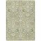 Homeroots 5' X 8' Artichoke Green Gray And Ivory Oriental Washable Indoor Outdoor Area Rug 598011 - alternate 7