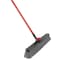 Libman Rough Surface Push Broom, 25-1/2 in Sweep Face, 4 in L Trim, Recycled PET Bristle, 64 in L 879 - alternate 1