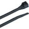Gardner Bender Cable Tie, 15 in L, 4 in Max Bundle Dia., Black, Nylon 6/6, 120 lb Strength 45-515UVB - alternate 1