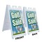 Signmission Golf Sale, A-Frame & 2 Decals Installed, Heavy-Duty Plastic Frame SBHD-D-2436-Golf Sale - alternate 5
