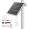 Vevor Solar Battery Trickle Charger 12V Built-in Controller for Fencer Farm 20W - alternate 1