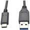 Tripp Lite USB 3.1 GEN 1 5 GBPS CABLE USB TYPE-C USB-C TO USB TYPE A M/M 3-FT U428-003 - alternate 1