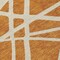 Homeroots 8' Copper And Beige Round Geometric Washable Indoor Outdoor Area Rug 600434 - alternate 7