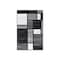 World Rug Gallery Contemporary Modern Boxes Design Soft Area Rug 2 ft 7 in x 4 ft Gray 106GRAY27X4 - alternate 5