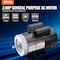 Vevor 2HP Electric Motor 1725RPM AC 115V/230V 56C Frame 1-Phase 5/8 in Keyed Shaft SY-2HP-4P-B34-C - alternate 7