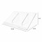 Azar Displays Acrylic Book Stand Holder, Clear Angled Reading Display, 18"W x 12"D x 5"H 515566 - alternate 4