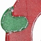 Sunjoy 48 in. Christmas Lighted Joyous Snowman, 2D Tinsel Santa JOY Display Set Outdoor Garden D116019800 - alternate 6