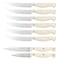 Martha Stewart Everyday 14 Piece Stainless Steel Cutlery and Wood Block Set in Linen 128734.14 - alternate 7