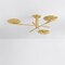 Hudson Valley Lighting Johnson Integrated LED Semi Flush in Aged Brass 1503-AGB - alternate 3