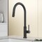 Vigo Bristol Single Handle Pull-Down Sprayer Kitchen Faucet in Matte Black VG02033MB - alternate 5