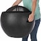 Pure Garden Outdoor Fire Pit 24 in Round Faux Concrete Firepit Wood Burning Fire Pit w/ Accessories 50-LG1476 - alternate 7