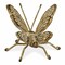 Homeroots Gold Cast Iron Butterfly Decorative Sculpture 399658 - alternate 7