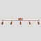 Vidalite Shura Brushed Copper 5-Light Track Light with Rotatable Heads, Integrated LED, 3000k, 2450 Lmn CE1059887 - alternate 5
