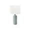 Monarch Specialties Lighting, 23"h, Table Lamp, Ivory / Cream Shade, Green Ceramic, Contemporary, Modern I 9872 - alternate 1