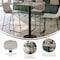 Flash Furniture Rectangle 30 in L, 24 in W, Gray XU-GYTB-2430-TR18B-GG - alternate 6