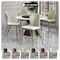 Leisuremod Mosaic Collection Modern Dining Chair in Light Grey, 4PK MC44LGR4 - alternate 7