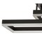 Jonathan Y Turing 28" Geometric Integrated LED Metal Flush Mount, Black JYL7209A - alternate 7