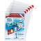 Tarifold Sign Holder, Clear, 9/32 in H, Adhesive, PK5 P194750 - alternate 1