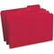 Business Source File Folder, Red, Paperboard, PK100 BSN99720 - alternate 1