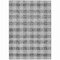 Homeroots 5' X 8' Gray And Charcoal Plaid Washable Indoor Outdoor Area Rug 595482 - alternate 8