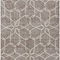 Homeroots 5' X 8' Taupe And Ivory Geometric Washable Indoor Outdoor Area Rug 613050 - alternate 6
