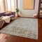 Homeroots 5' X 8' Chocolate Damask Washable Indoor Outdoor Area Rug 607687 - alternate 9