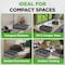 Nutrichef 6-Piece Toaster Oven Bakeware Set, Compact Non-Stick Stackable Baking Pan Set with Muffin Pans NCTOBS6 - alternate 3