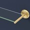 Gatco Designer II Glass Vanity Shelf, Brushed Brass 5057 - alternate 3