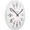 Infinity Instruments Prosaic 24-Hour ITC Business Wall Clock, White, 12 in 90/1224-1WH - alternate 6