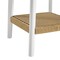 Alaterre Furniture Calais Modern 48 in Coffee Table 2-Tier Wooden Rectangular Table with Woven Storage Shelf AFTBL-045 - alternate 10