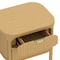 Manhattan Comfort Park 24in Nightstand in Natural (2-Drawer) NS1525-1 - alternate 7