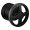 Brizo Litze Pressure Balance Valve Trim Handle Kit, Wheel Matte Black/Luxe Steel HW60P32-BLSL - alternate 2