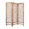 Homeroots 69" Natural Folding Three Panel Screen Room Divider 274700 - alternate 7