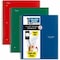 Five Star Wirebound Notebook, 1-Subject, Medium/College Rule, Assorted Cover Color, 100 11x8.5 Sheets, 3PK 820189 - alternate 2
