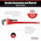 Ridgid 60" Heavy-Duty Straight Pipe Wrench, 8" Pipe Capacity, Red 31045 - alternate 4