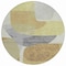 Homeroots 8' Fern Green And Gray Round Abstract Washable Indoor Outdoor Area Rug 632157 - alternate 7