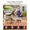 Vevor Charcoal Grill 780 sq.in. Large Charcoal Barbecue Grill with Side Tables VA-C500 - alternate 6
