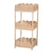 Bali & Pari Brooks Metal-framed Natural Rattan Accent Shelf 267-14615-ZORO - alternate 1