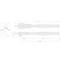 Tekton Hand Ratchet, Steel, 14 in L SRH31214 - alternate 6