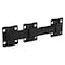 National Hardware Modern Drop Bar Latch, 8-3/32 in L, 1-11/32 in W, Steel, Black N166-023 - alternate 1