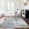 Homeroots 5' X 8' Brown Taupe And Gray Abstract Washable Indoor Outdoor Area Rug 587873 - alternate 7