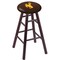 Holland Bar Stool Co Oak Bar Stool, Dark Cherry Finish, Wyoming Seat RC30OSDC - alternate 1