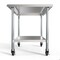 Koolmore 30'' x 36'' 18-Gauge 304 Stainless Steel Commercial Work Table with Casters CT3036-18C - alternate 8