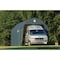 Shelterlogic ShelterCoat 12 x 28 x 11 ft Green Garage Barn 90254 - alternate 10