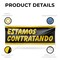 Signmission Estamos Contratando, 24 Inch x 72 Inch, Vinyl Banner B-72-30563 - alternate 4