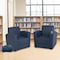 Regency Nova Tablet Arm Chair- Navy Blue 7701BE - alternate 4